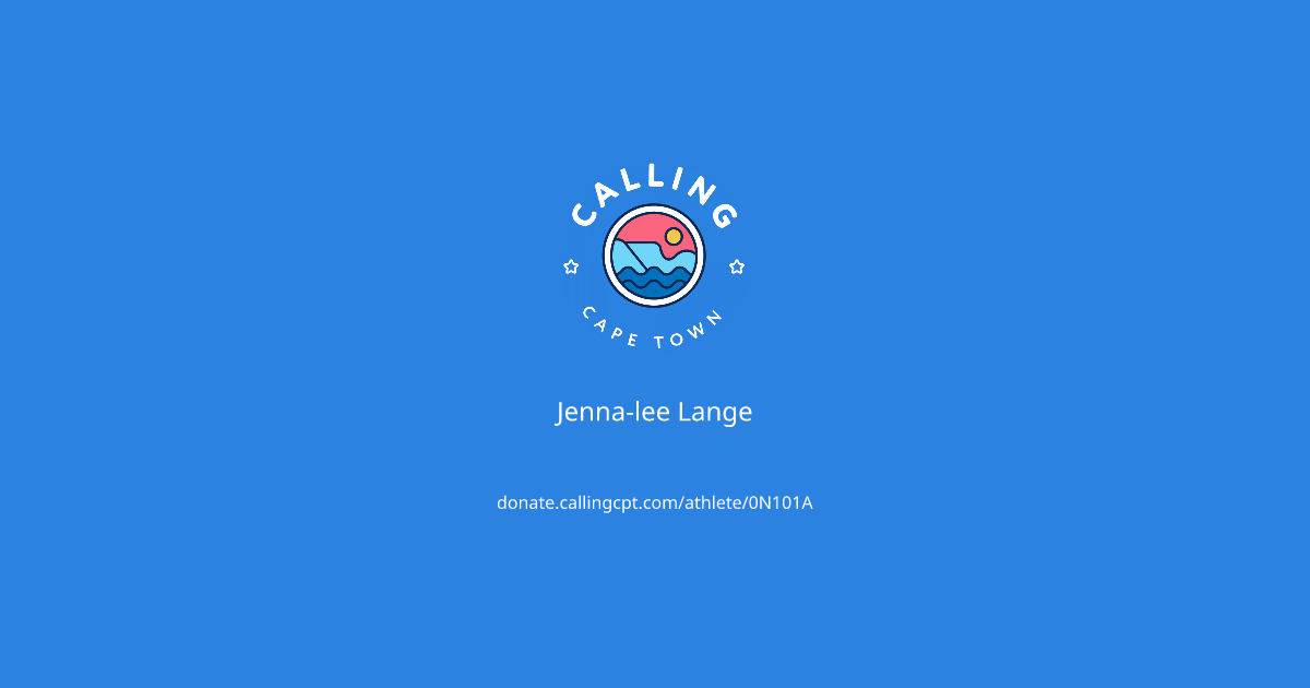 Jenna-lee Lange | Calling Cape Town